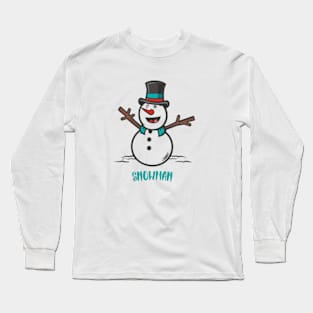 raymond briggs the snowman Long Sleeve T-Shirt